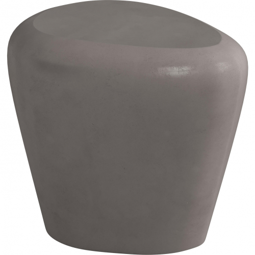 Corvo Outdoor Side Table in Grey Concrete